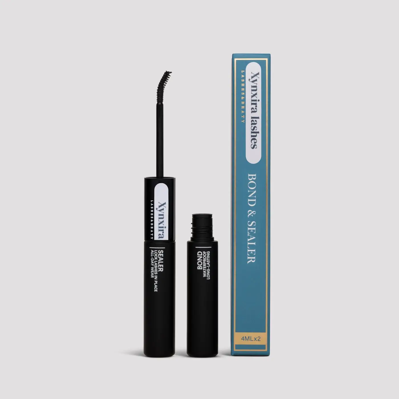 Xynxira Lash Bond en Sealer duo met verpakking