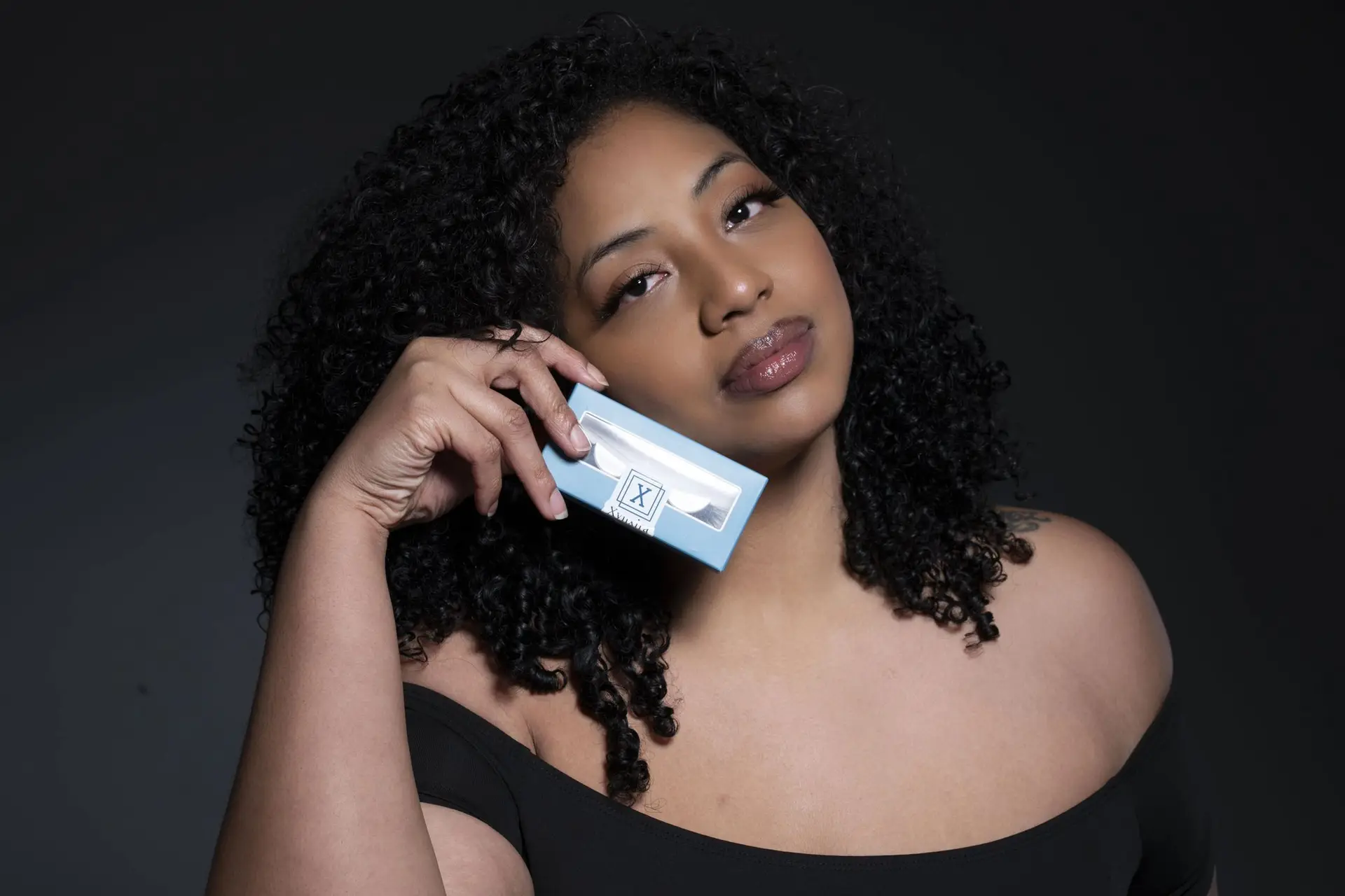 Model met de 3D Chyna Elite Lash
